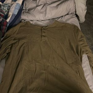 Long sleeve army green